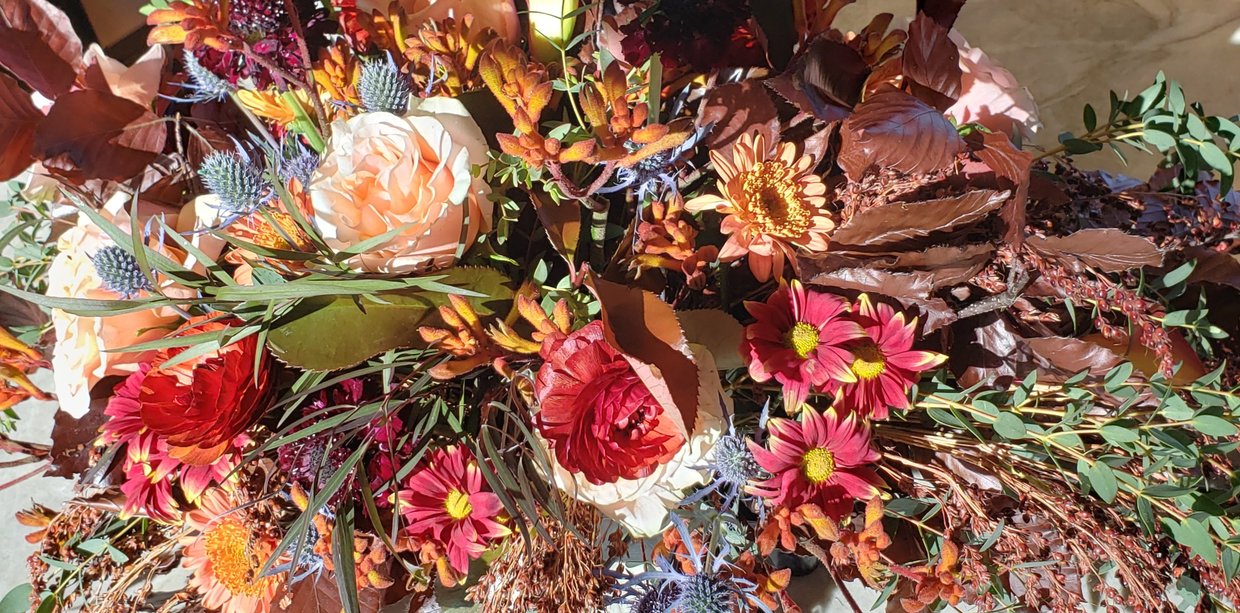 Arbor & Vines floral arrangement